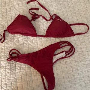BOUTINE LA Maroon Bikini